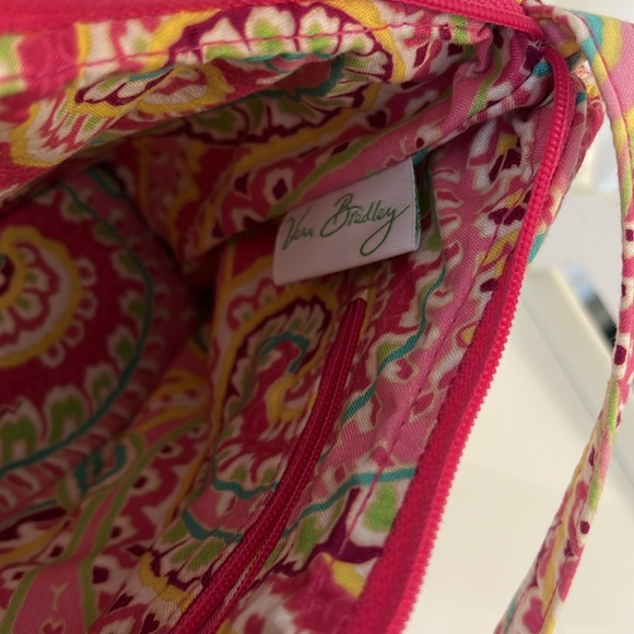 Vera Bradley Capris Melon Shoulder Handbag Bag - Picture 4 of 9